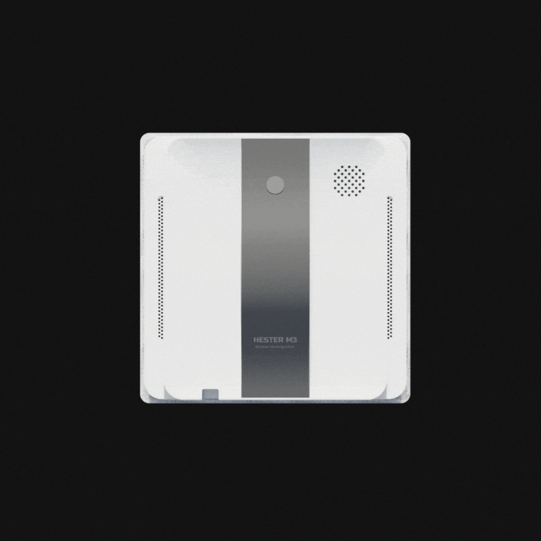Veltron™ Hester M3 Intelligenter Fensterreiniger  Automatisch und Mühelos