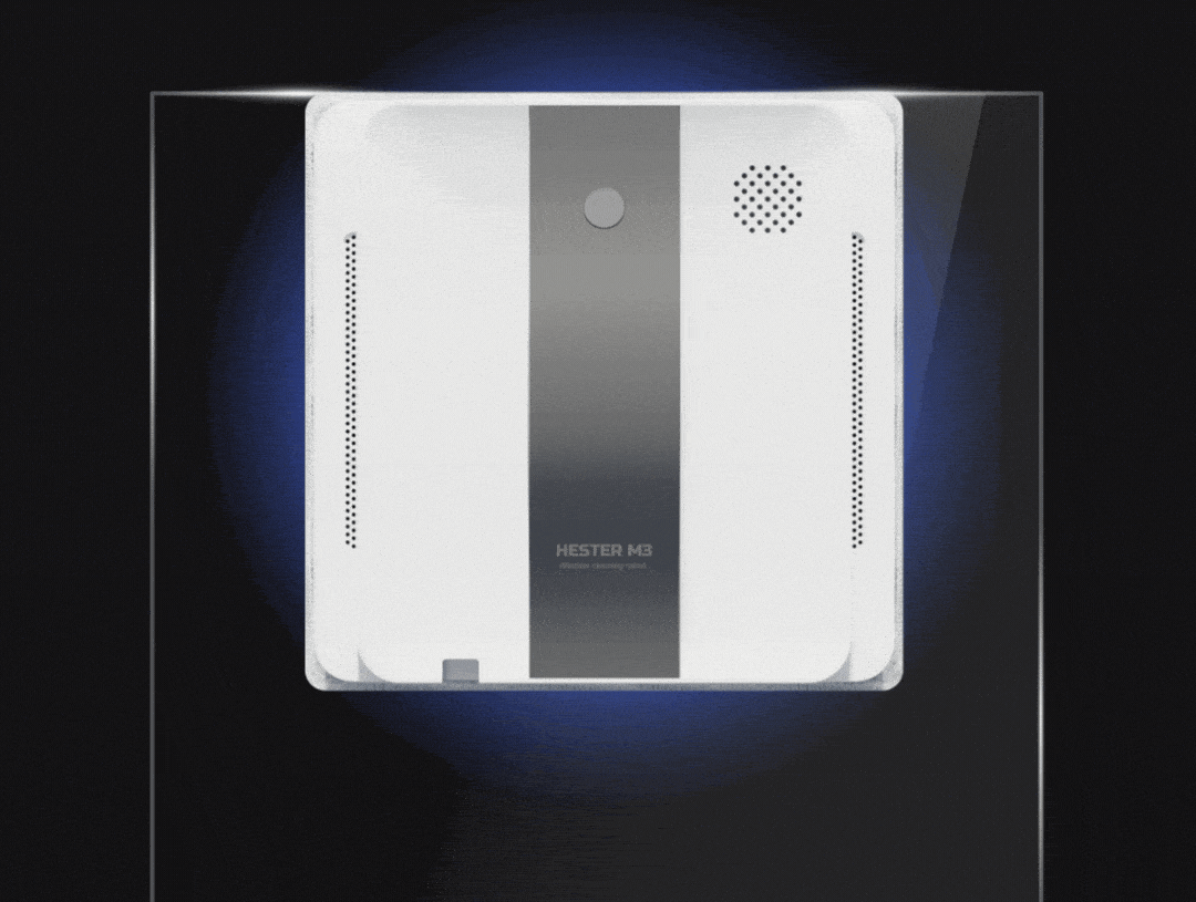 Veltron™ Hester M3 Intelligenter Fensterreiniger  Automatisch und Mühelos